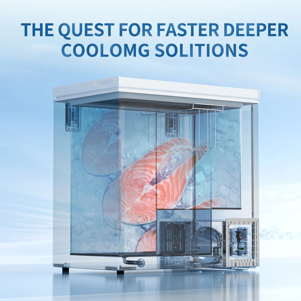 BANGSON 7.0 Cu.Ft Chest Freezer. Deep Freezer with Adjustable Thermostat. Top Open Door Freezer with Removable Basket. Quiet Operation. Ideal for Kitchen/Apartment/Office