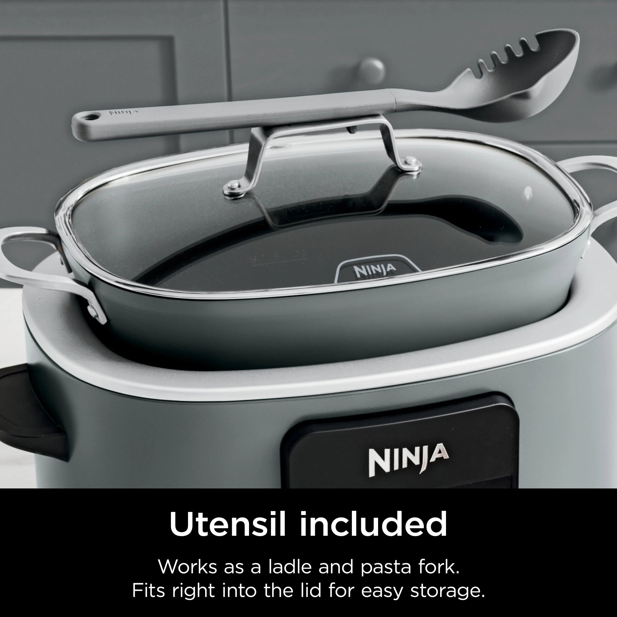 Ninja Foodi 8.5 Qt PossibleCooker PRO.Gray. MC1001