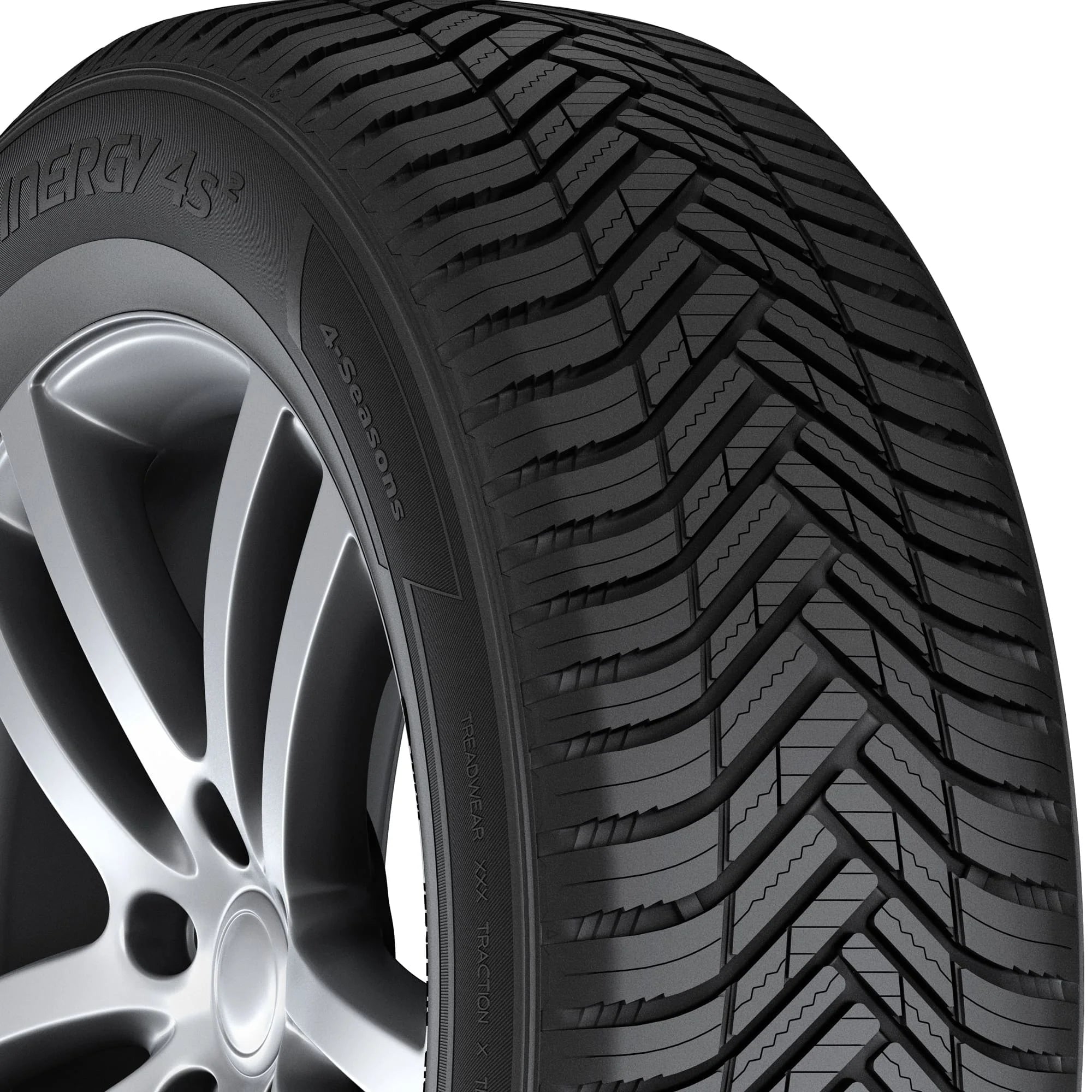 Hankook Kinergy 4S2 (H750) All Weather 205/55R16 91V Passenger Tire
