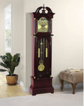 72 Floor Standing Grandfather Clock in Cherry Finish