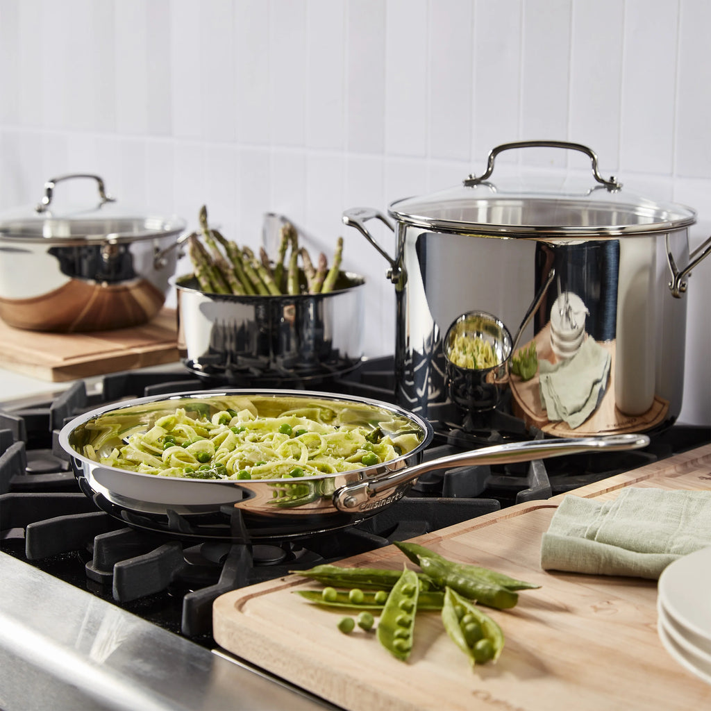 Cuisinart Chef��s Classic 17-Piece Stainless Steel Cookware Set