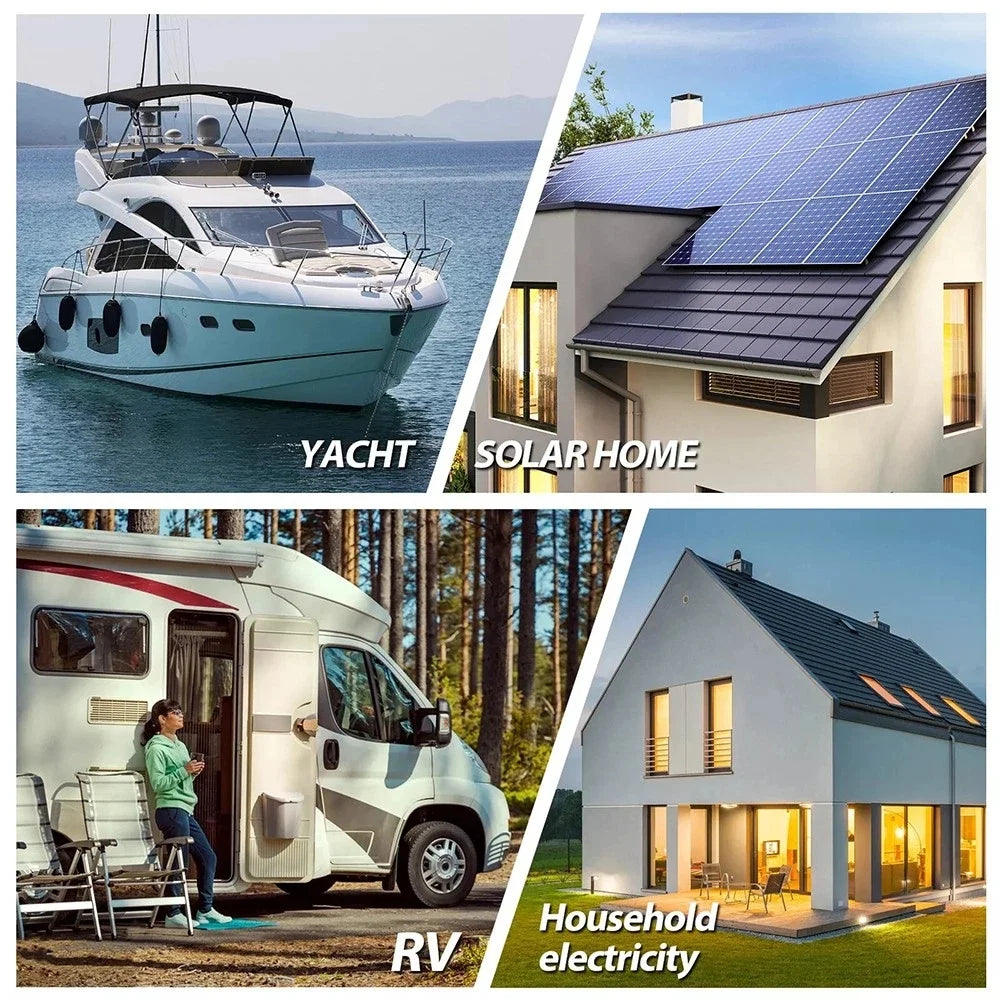 2pack 12V 200Ah LiFePO4 Battery. Built-in 200A BMS. Rechargeable Deep Cycles DIY Battery. 2560Wh Lithium Battery for Off-Grid and Home Solar System. Marine. Trailer. RV