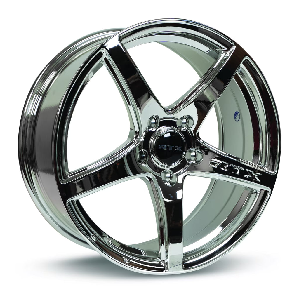 RTX Illusion 17x7.5 5x114.3 ET42 CB73.1 Chrome PVD Wheel