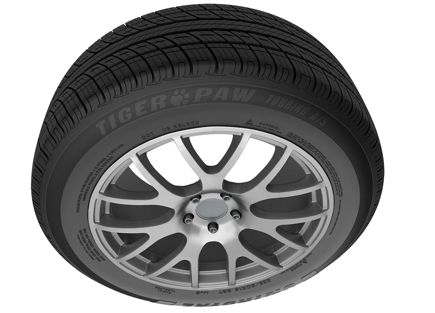 Uniroyal Tiger Paw Touring A/S DT All Season 235/65R16 103V Passenger Tire
