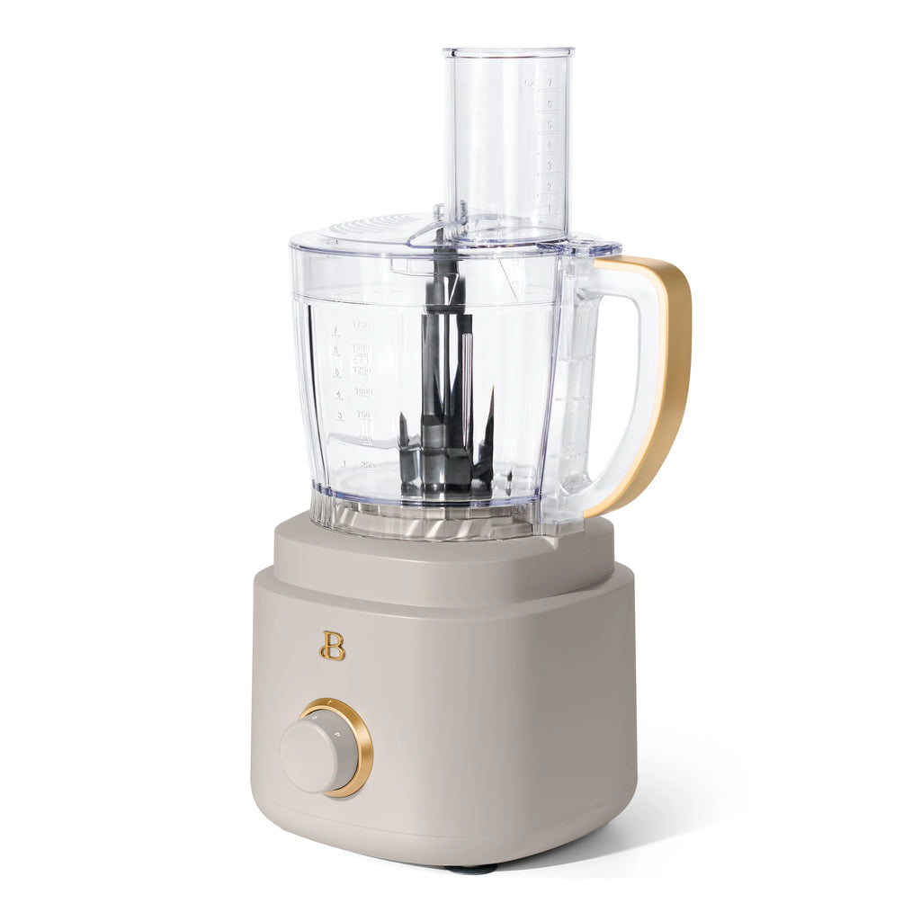Beautiful 10-Cup Food Processor with Accessories. White Icing by Drew Barrymore