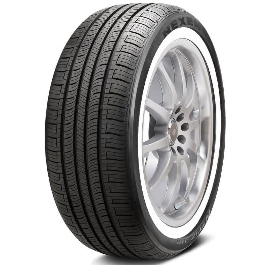 Pair of 2 Nexen N'Priz AH5 235/75R15 109S White Wall All Season Performance 50k Mi Tires 15408NXK / 235/75/15 / 2357515 Fits: 1995-99 Chevrolet Tahoe LT. 1999 Chevrolet Silverado 1500 Base