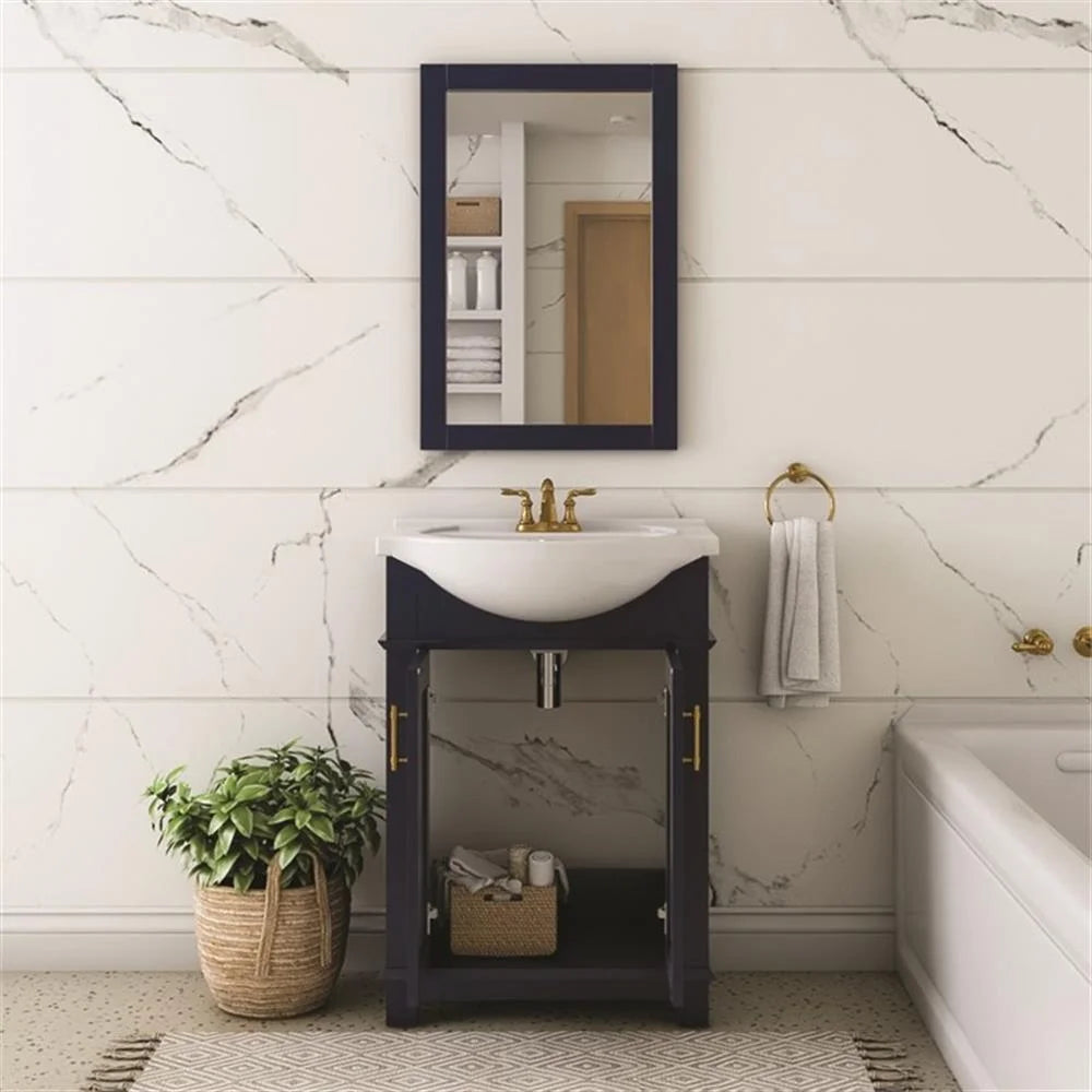 Fresca Hartford 24 White Traditional Bathroom Vanity