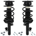 Detroit Axle - Front Struts for 2004-2013 Mazda 3. 2006-2010 Mazda 5 Complete 2 Front Struts with Coil Spring 2005 2007 2008 2009 Replacement Quick Install Ready Struts Assembly