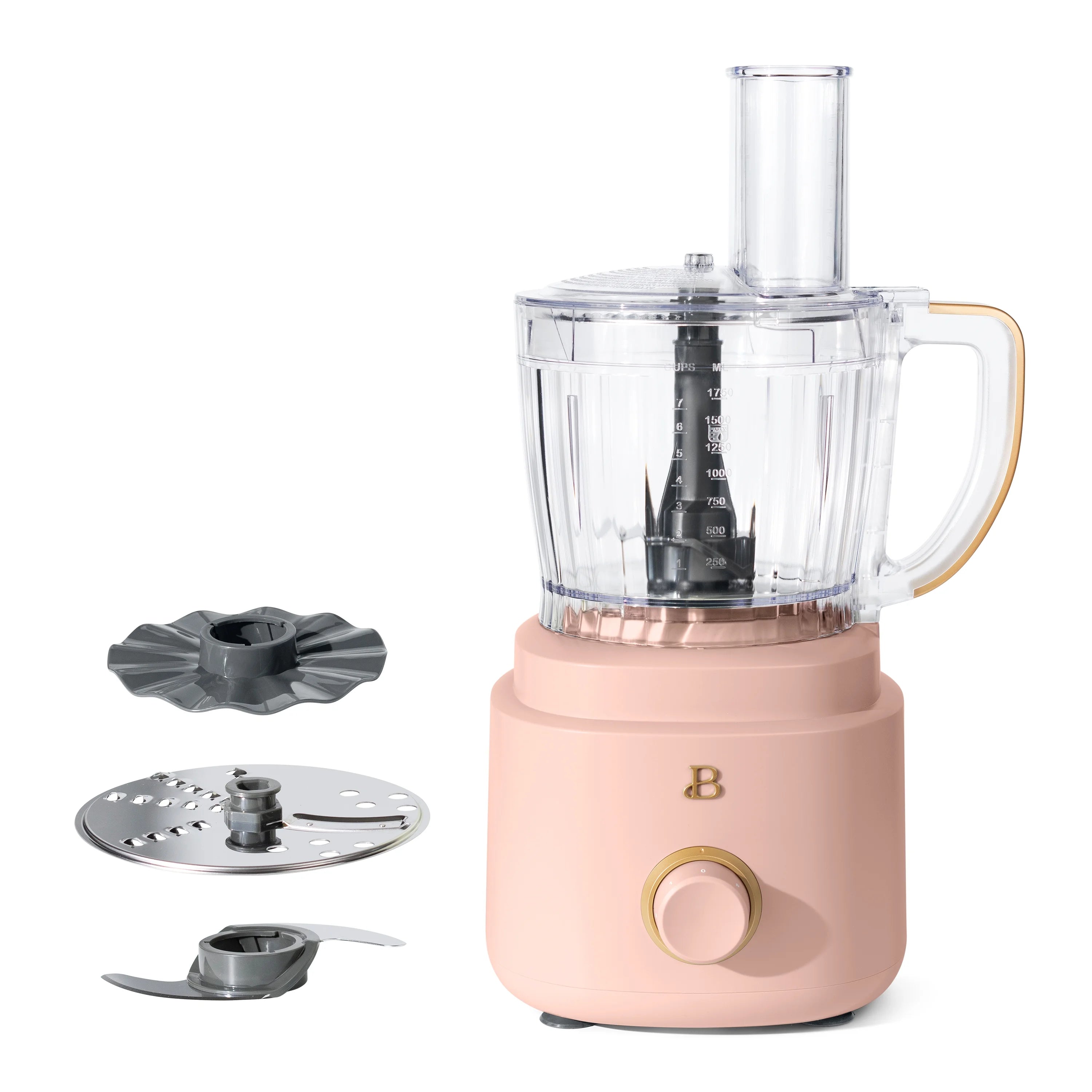 Beautiful 10-Cup Food Processor with Accessories. White Icing by Drew Barrymore