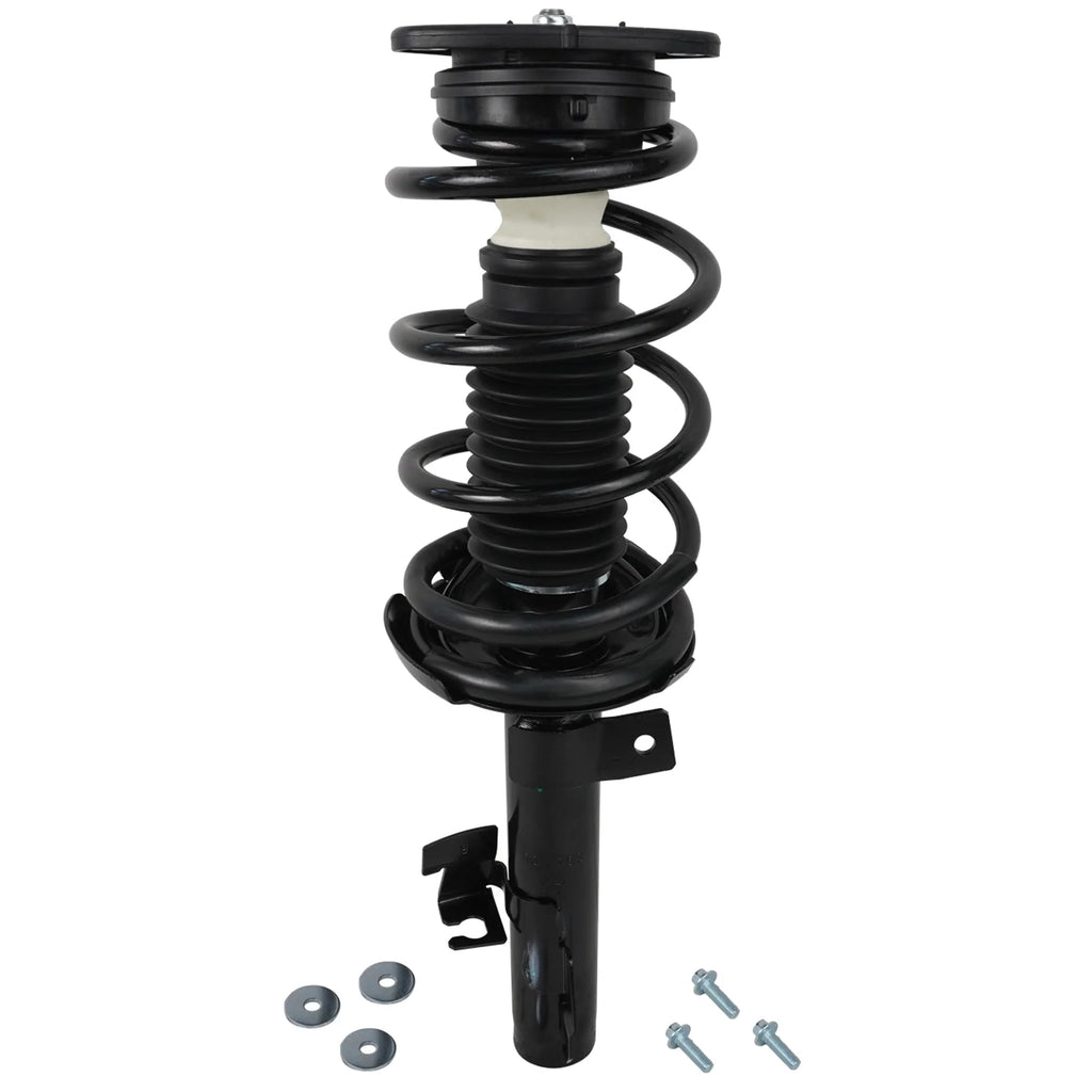 Detroit Axle - Front Struts for 2004-2013 Mazda 3. 2006-2010 Mazda 5 Complete 2 Front Struts with Coil Spring 2005 2007 2008 2009 Replacement Quick Install Ready Struts Assembly