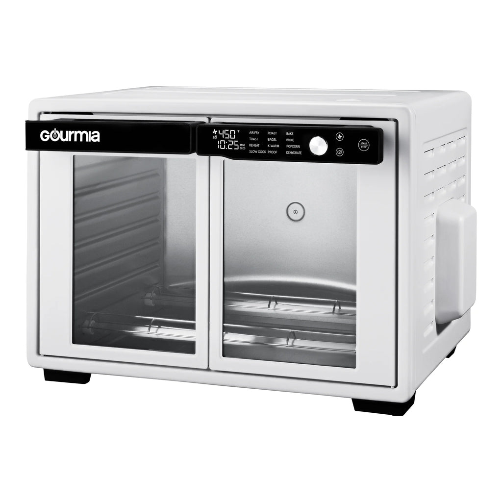 Gourmia 1700W 9-Slice Digital Toaster Oven Air Fryer. 12 Cooking Preset. 35L. Stainless Steel