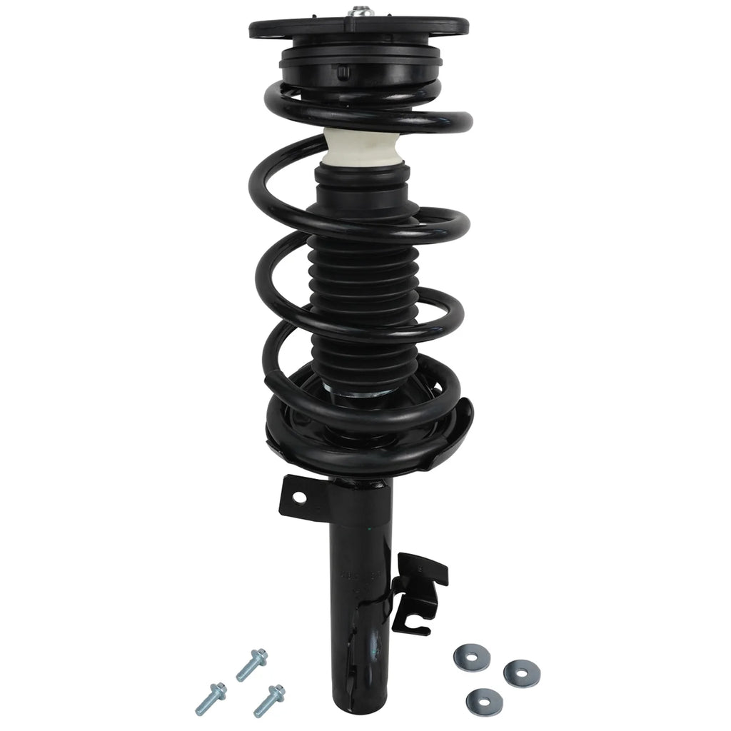 Detroit Axle - Front Struts for 2004-2013 Mazda 3. 2006-2010 Mazda 5 Complete 2 Front Struts with Coil Spring 2005 2007 2008 2009 Replacement Quick Install Ready Struts Assembly