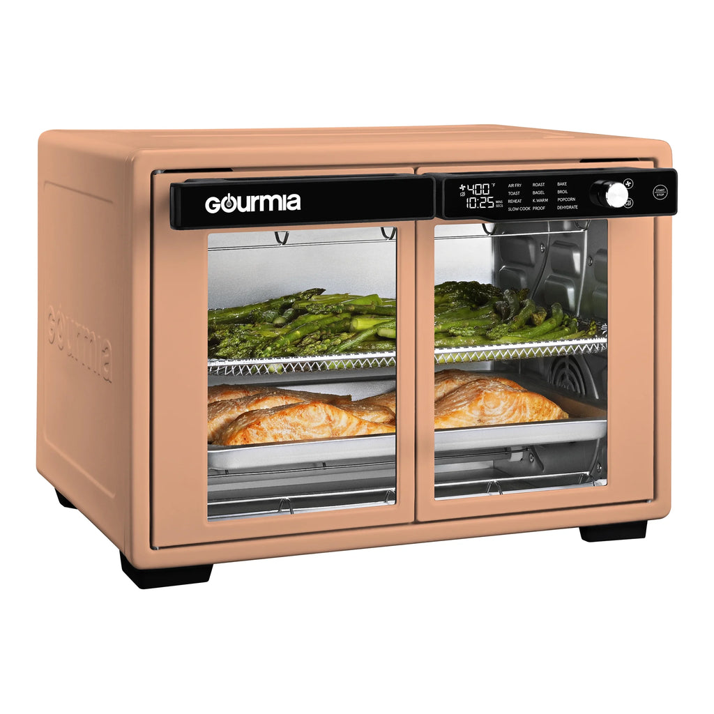 Gourmia 1700W 9-Slice Digital Toaster Oven Air Fryer. 12 Cooking Preset. 35L. Stainless Steel