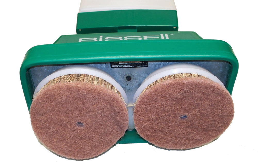Bissell Floor Scrubber & Polisher. Dual Brushes. Comes Complete w/ A Set Of Brushes & Pads