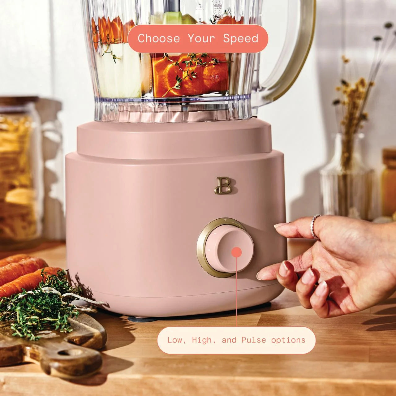Beautiful 10-Cup Food Processor with Accessories. White Icing by Drew Barrymore