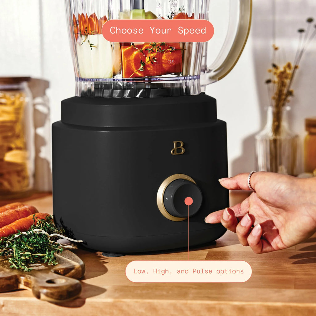 Beautiful 10-Cup Food Processor with Accessories. White Icing by Drew Barrymore