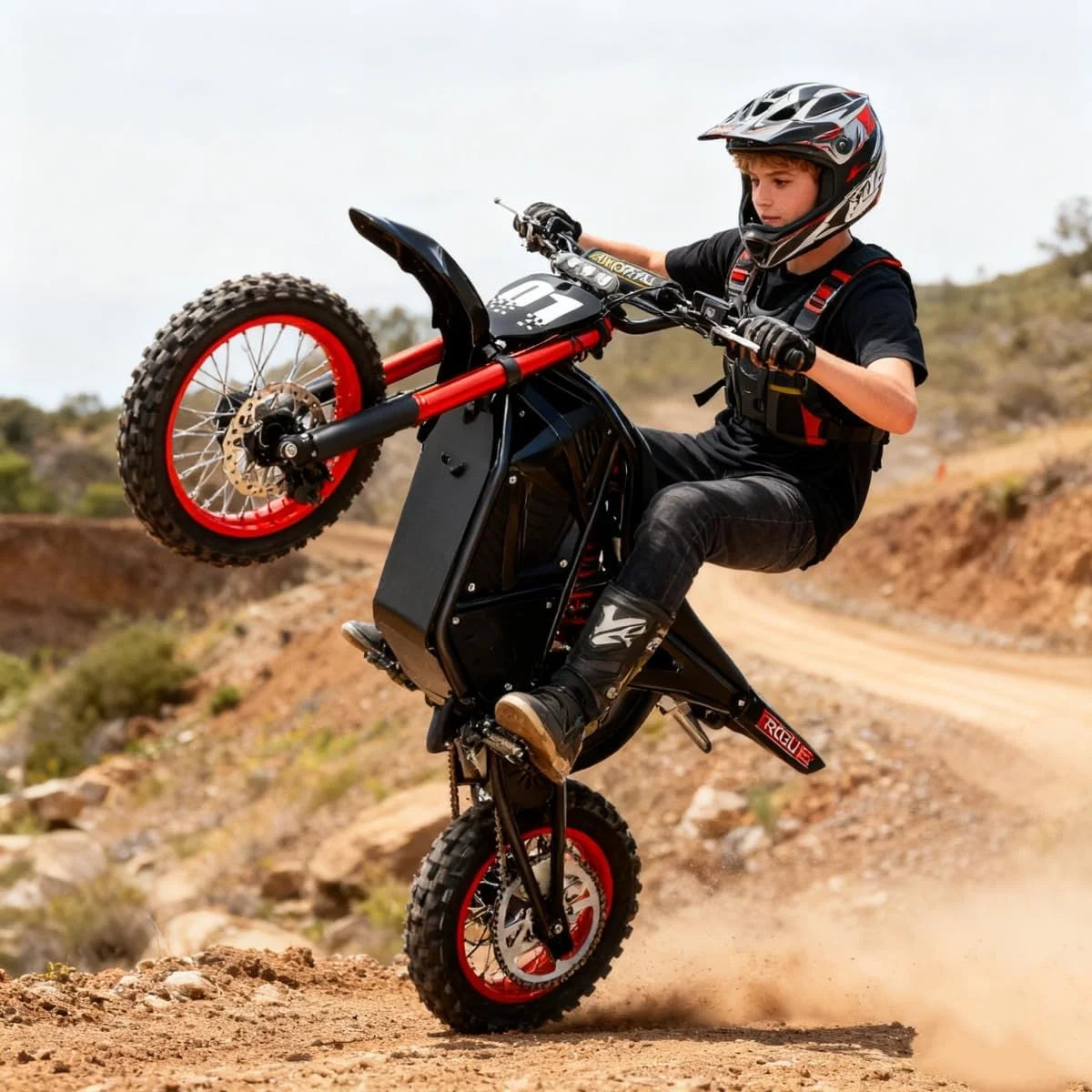 GT73 PRO 338 NM Electric Dirt Bike for Adults.3000W(Peak)Dual Motor 50Mph Max Speed.60V 50MPH 36.4AH Dual Battery Ebike.85 Miles Range. 25 Motorcycle Tires. All-Terrain for Mountain. Snow. UL2849