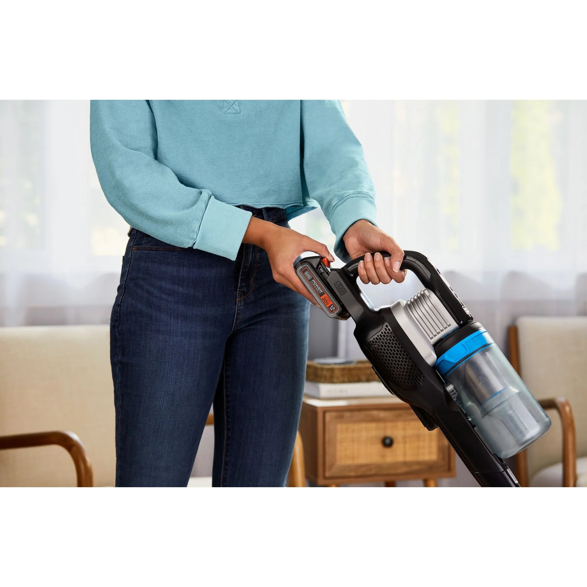 BLACK+DECKER POWERSERIES Extreme MAX 20V MAX* Cordless Stick Vacuum. BHFEB520D1