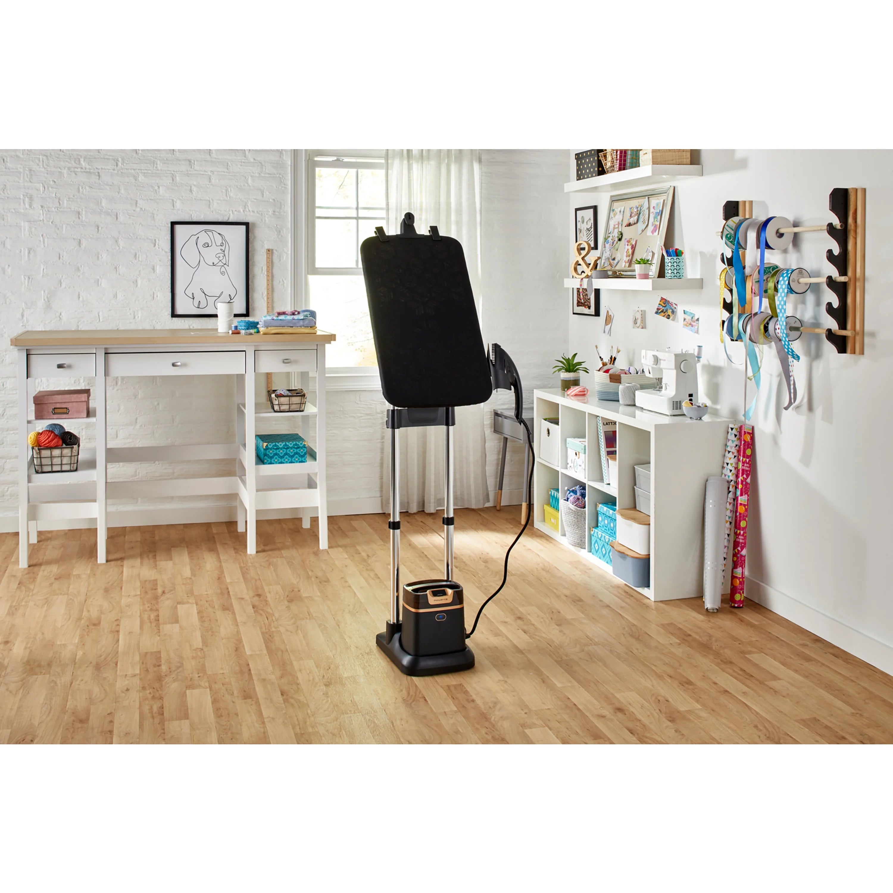 Rowenta IXEO Full Size Steamer for Clothes with Ironing Board. Garment Steamer. 65 Inch. 1500 Watts. Portable. QR1410