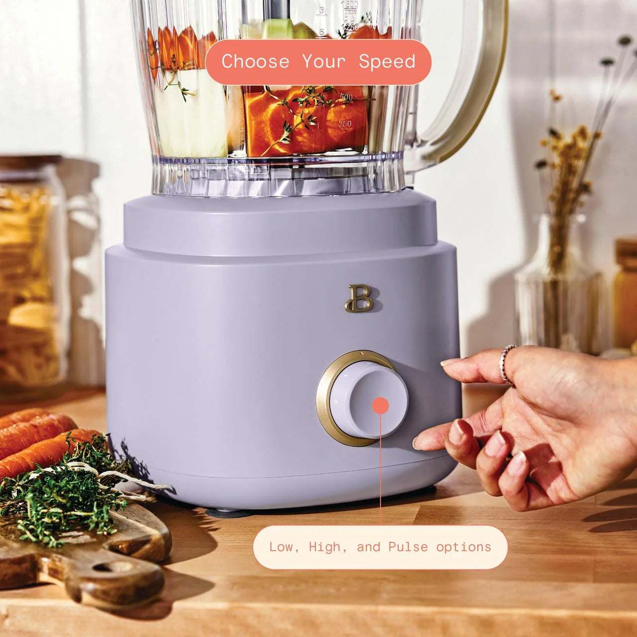 Beautiful 10-Cup Food Processor with Accessories. White Icing by Drew Barrymore