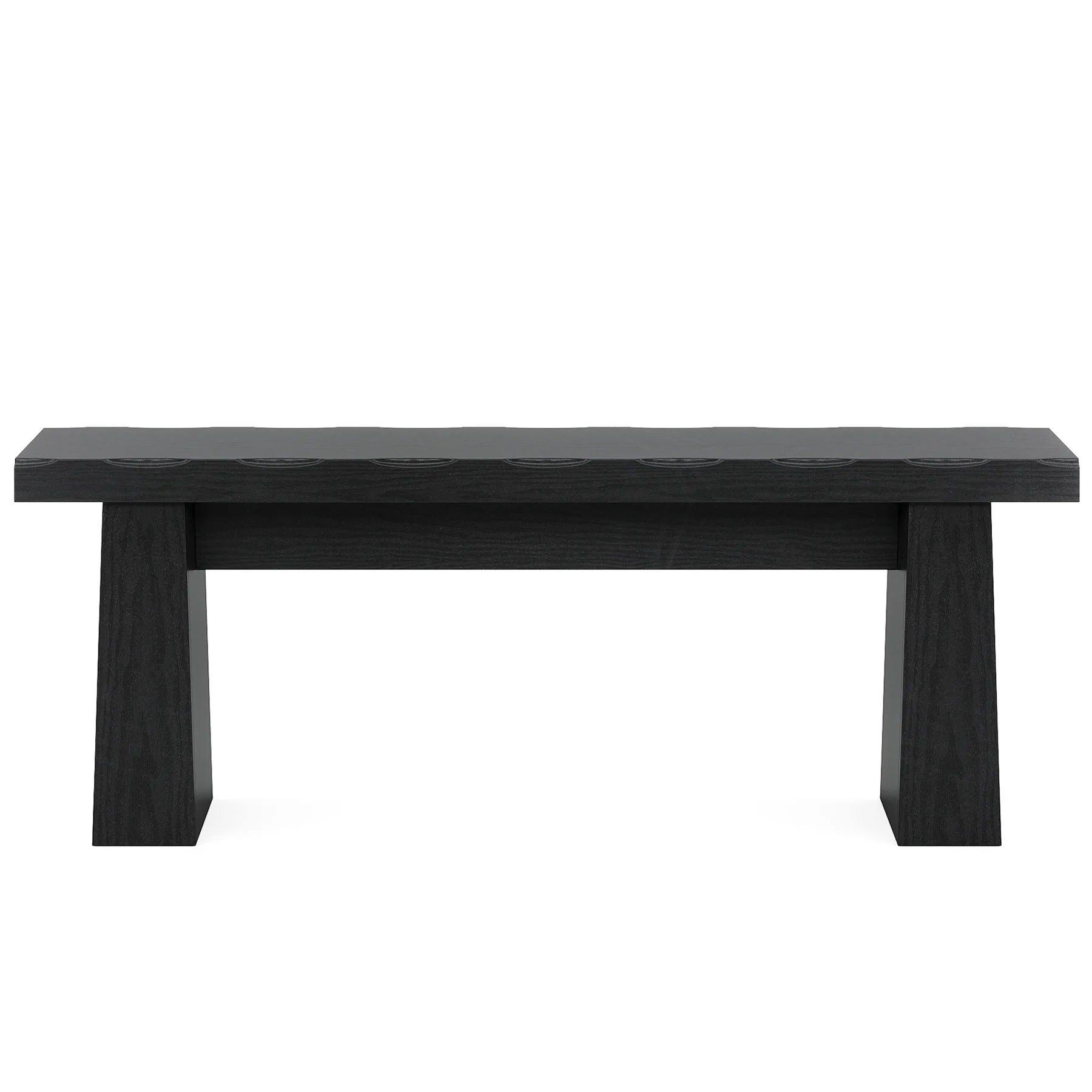 Fnova 48 Wooden Two - Person Backless Entryway Bench with Under - Bench Storage for Outdoor Garden. Living Room. Bedroom. Dining Room. Hallway