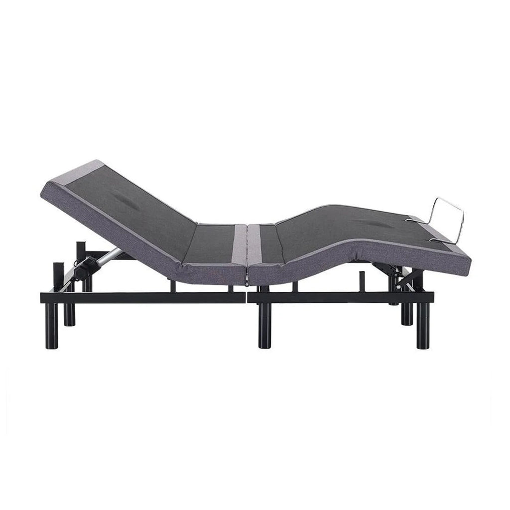IdealBase Adjustable Bed Frame Twin XL. Massaging Zero Gravity Adjustable Bed Base. Electric Adjustable Beds with 3 Speed Head & Foot Massage. Wireless Remote. 2 USB Ports. 800LBs Capacity Gray