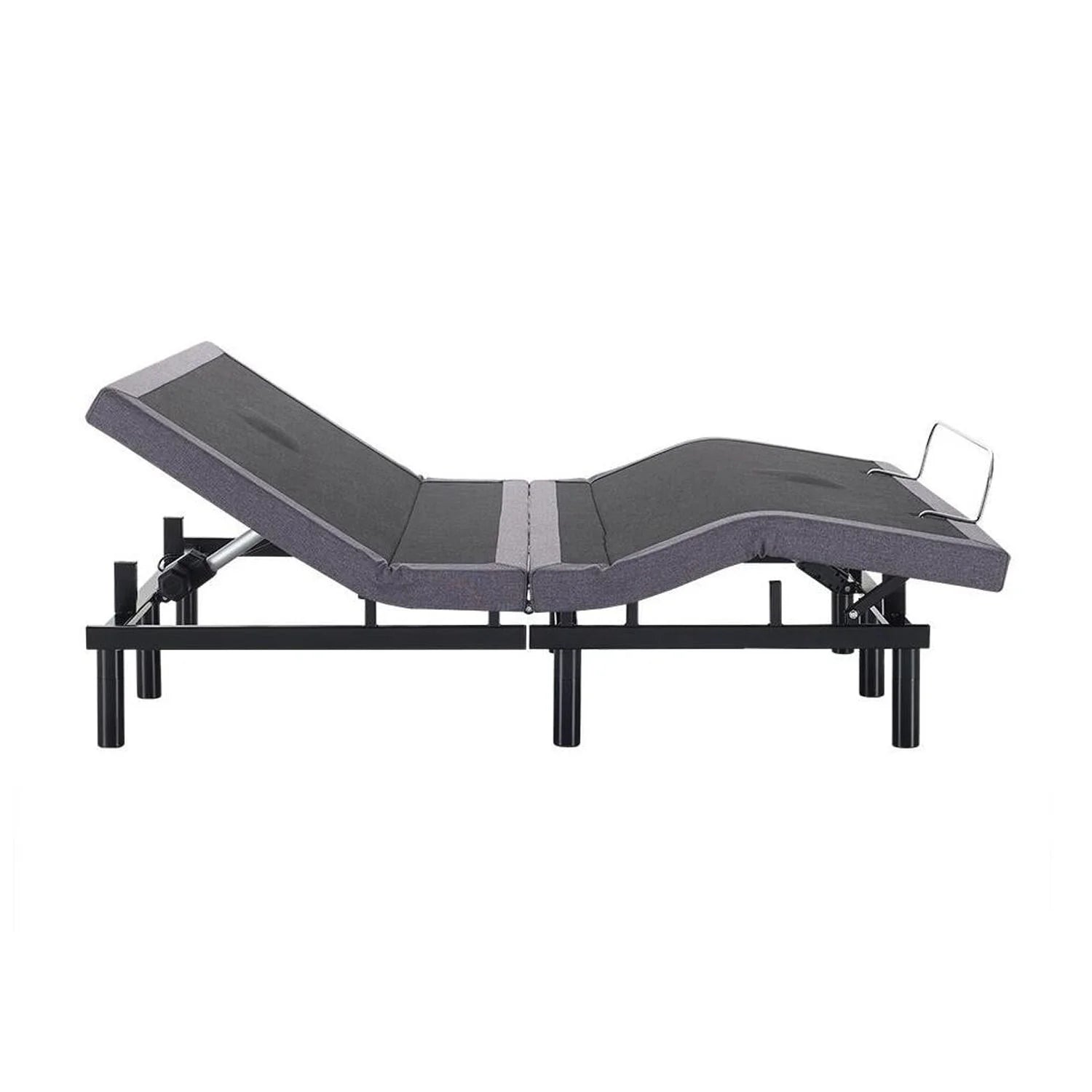 IdealBase Adjustable Bed Frame Twin XL. Massaging Zero Gravity Adjustable Bed Base. Electric Adjustable Beds with 3 Speed Head & Foot Massage. Wireless Remote. 2 USB Ports. 800LBs Capacity Gray