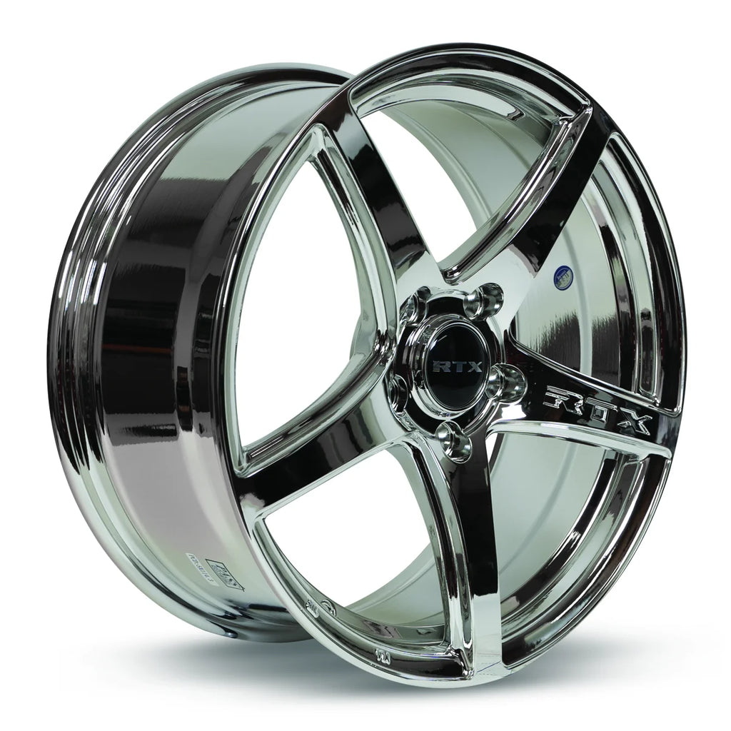 RTX Illusion 17x7.5 5x114.3 ET42 CB73.1 Chrome PVD Wheel