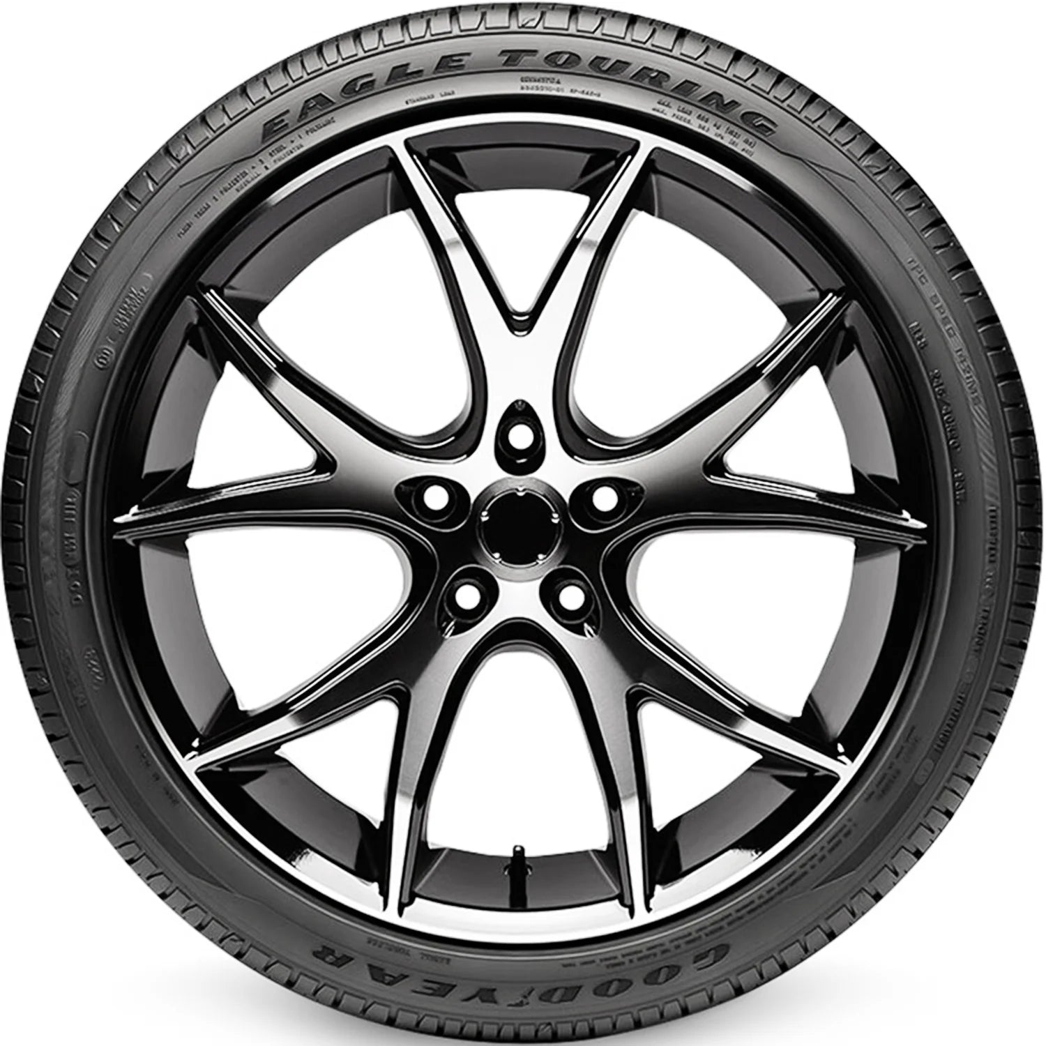 Set of 4 (FOUR) Goodyear Eagle Touring 245/40R19 94W A/S High Performance Tires Fits: 2016-23 Chevrolet Malibu LT. 2013-15 Chevrolet Malibu LTZ