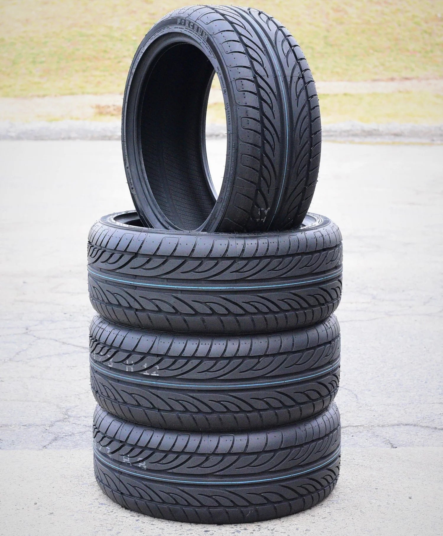 Pair of 2 (TWO) Forceum Hena 215/45R17 ZR 91W XL A/S High Performance Tires Fits: 2011-13 Honda Civic Si. 2010-11 Toyota Prius Base
