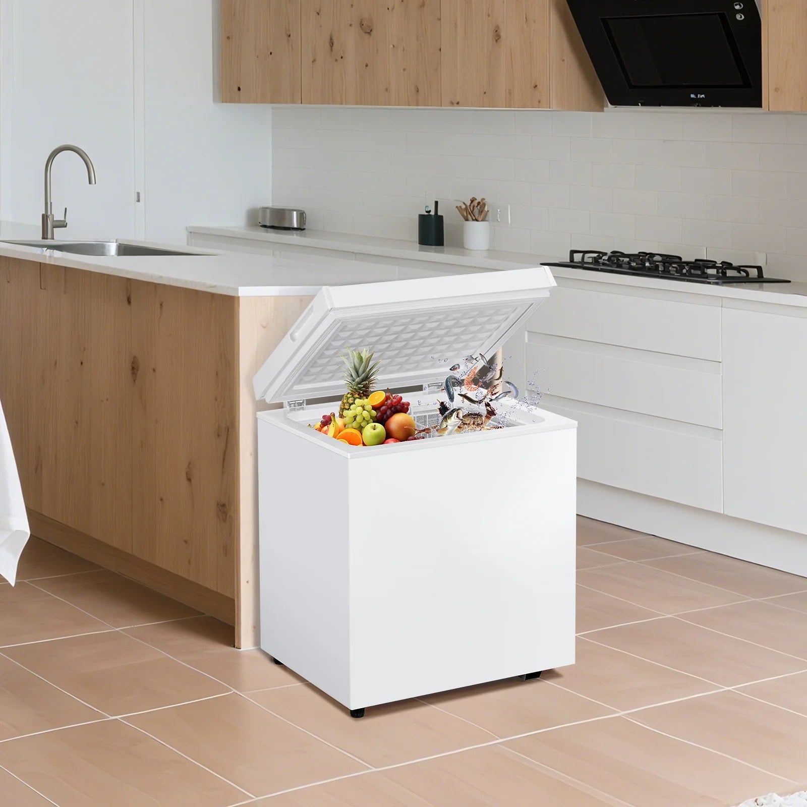 Dimedeal 1.8 Cu.ft Apartment. Dorm. Office Use Chest Freezer