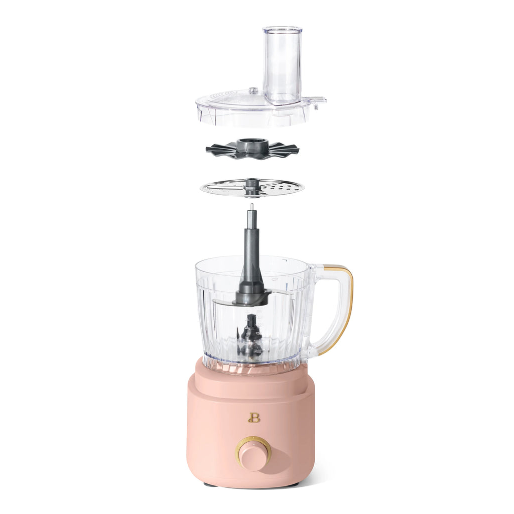 Beautiful 10-Cup Food Processor with Accessories. White Icing by Drew Barrymore