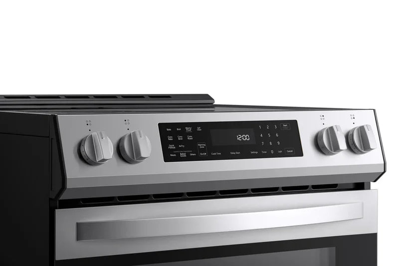 Kenmore 22-96843 5.6 cu. ft. Front-Control 5 Element Electric Range Stove with and Dual Ring Elements. Self-Clean Oven. Precision Set Controls