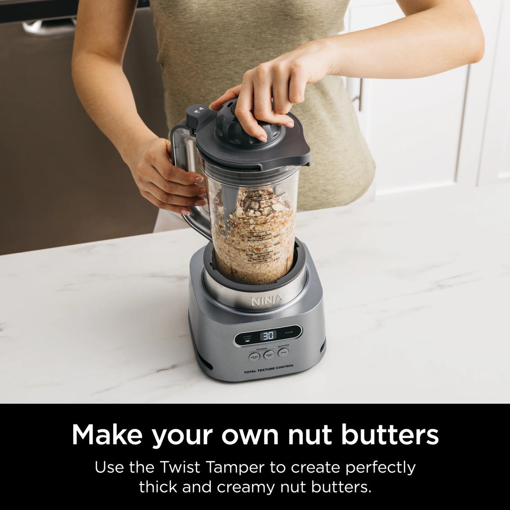 Ninja Twisti. High-Speed Blender Duo 3 Preset Auto-iQ Programs. 34 oz. Pitcher Capacity. SS150