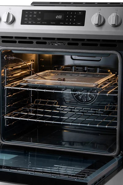 Kenmore 22-96843 5.6 cu. ft. Front-Control 5 Element Electric Range Stove with and Dual Ring Elements. Self-Clean Oven. Precision Set Controls