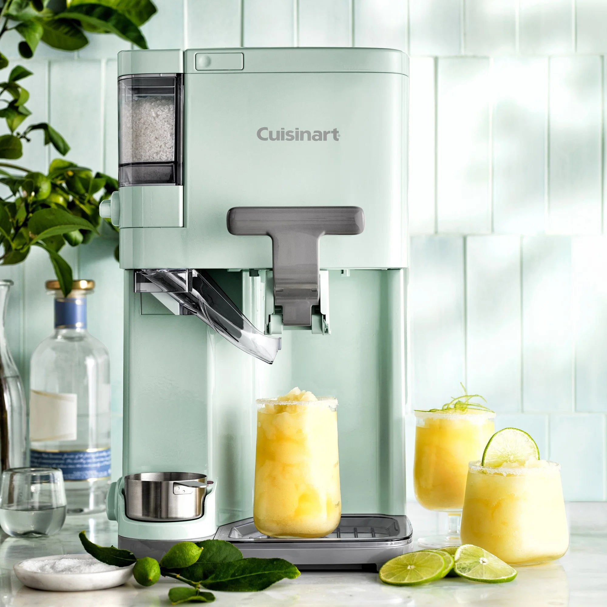 Cuisinart Soft Serve Ice Cream Machine- Mix It In Ice Cream Maker. Mint Green