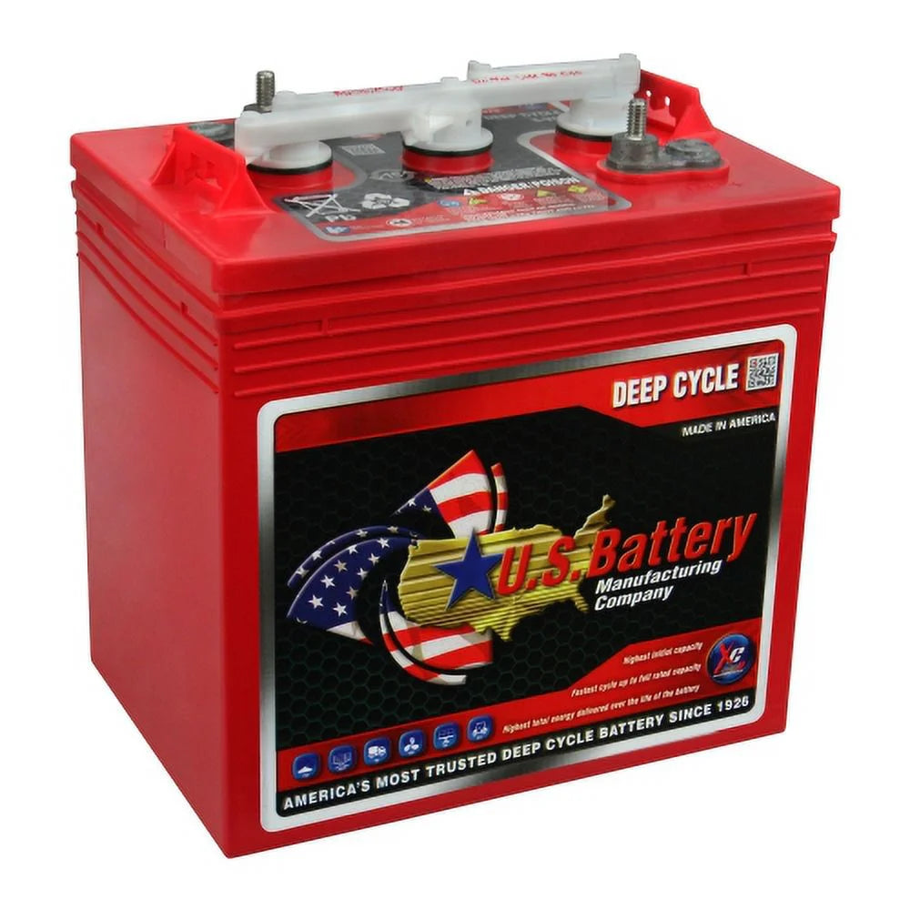 US2200XC Replaces T-105 6V Volt Deep Cycle Golf Cart. Solar. Marine. RV and Industrial Use Batteries - 6 Pack