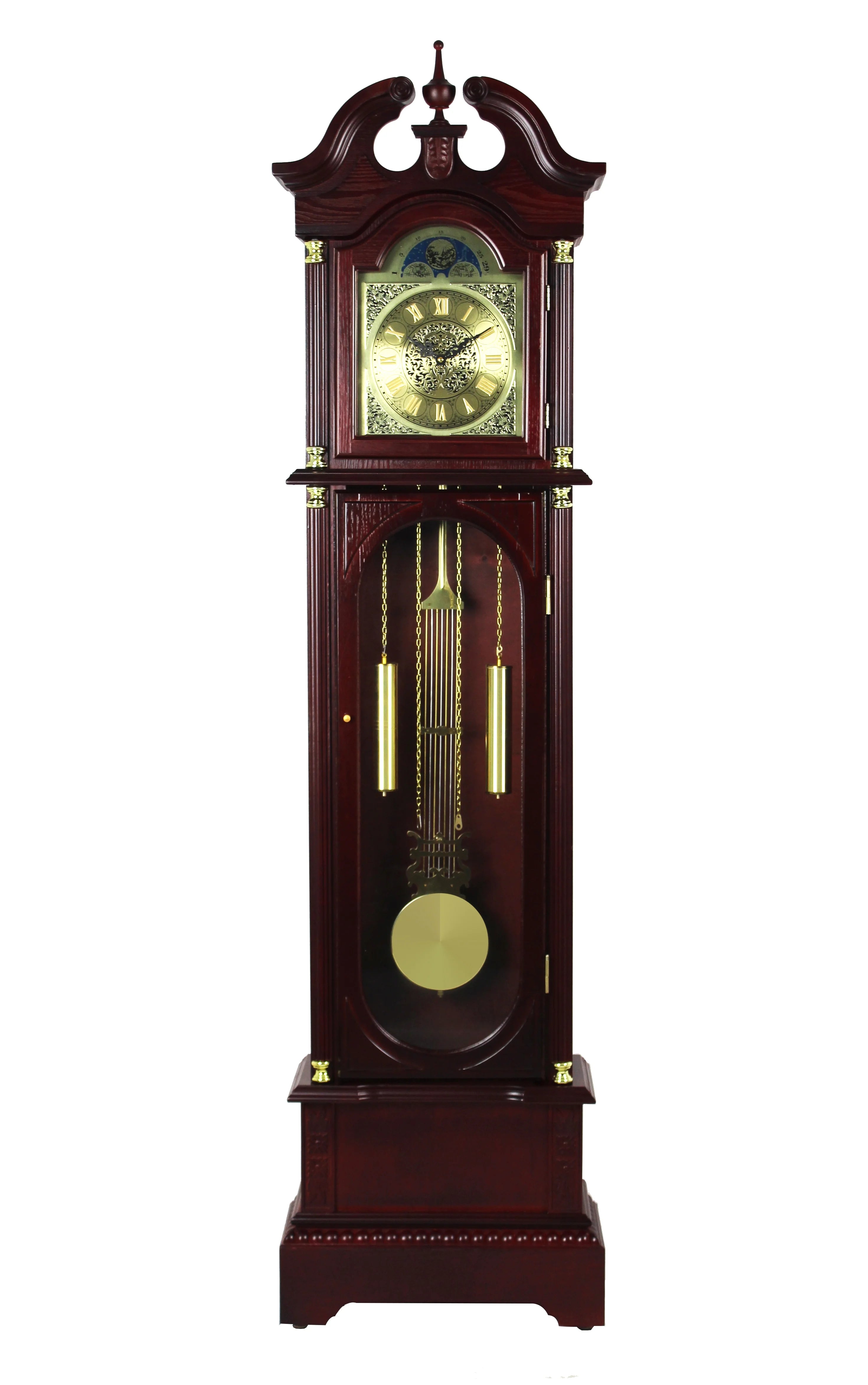 72 Floor Standing Grandfather Clock in Cherry Finish