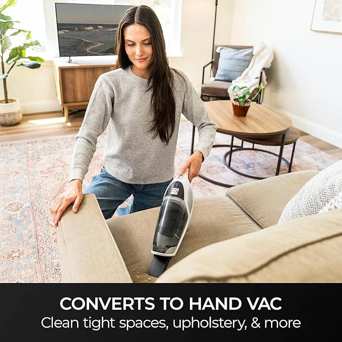 Kenmore DS1030 Lightweight Cordless Stick Vacuum Cleaner. 24V. White. Handvac under 3lbs