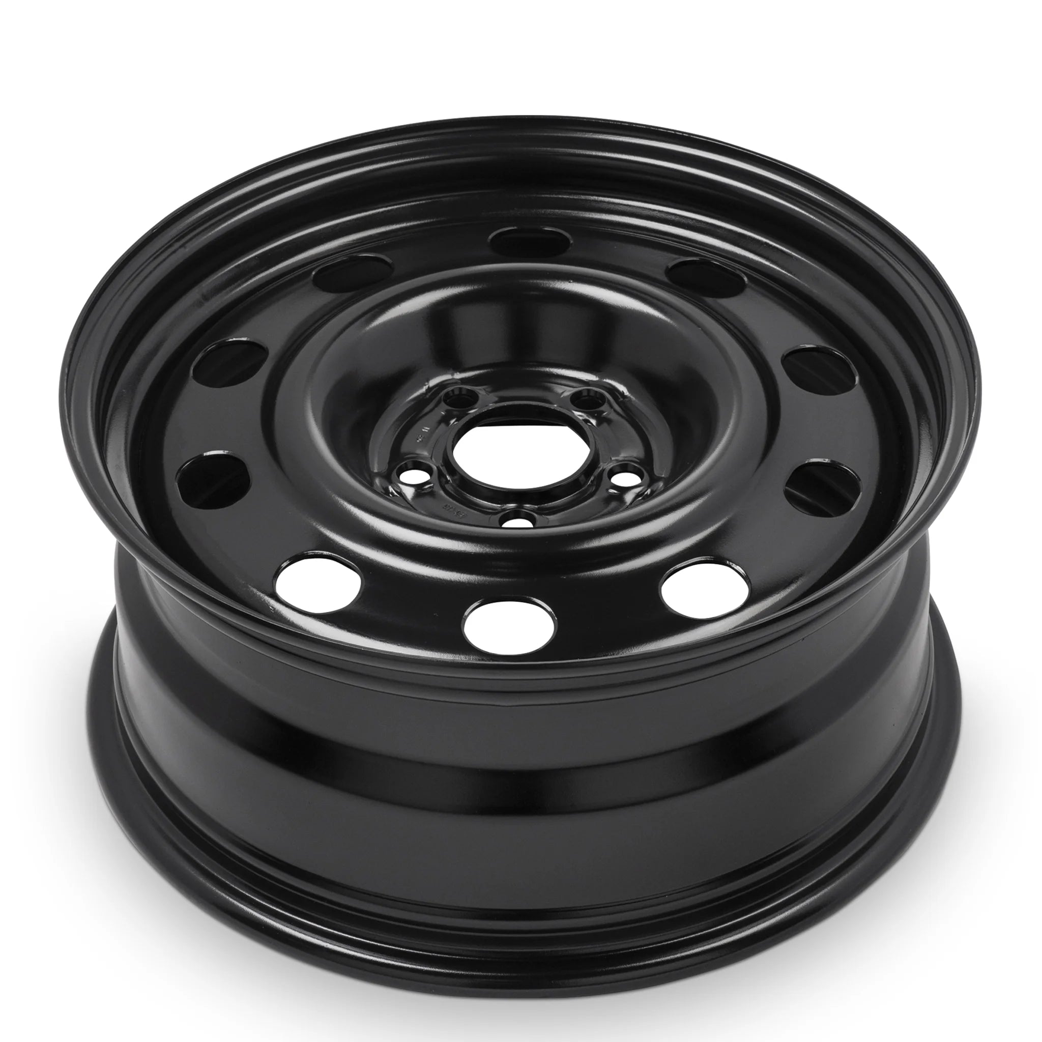 For 2006-2011 Ford Crown Victoria 17 Inch Painted Black Rim - OE Direct Replacement - Road Ready Car Wheel