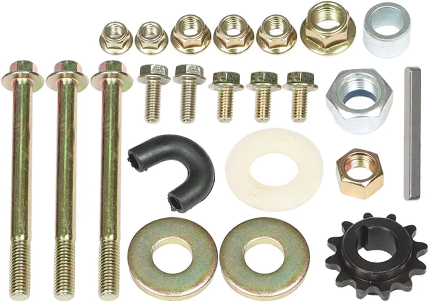munirater 212cc Go Kart Forward Reverse Gear Box Kit Replacement for 2HP-13HP Engine 30 Series 2300rpm Torque Converter 35 Chain 12T and 40/41 Chain 10T Go Karts Accessories 212cc