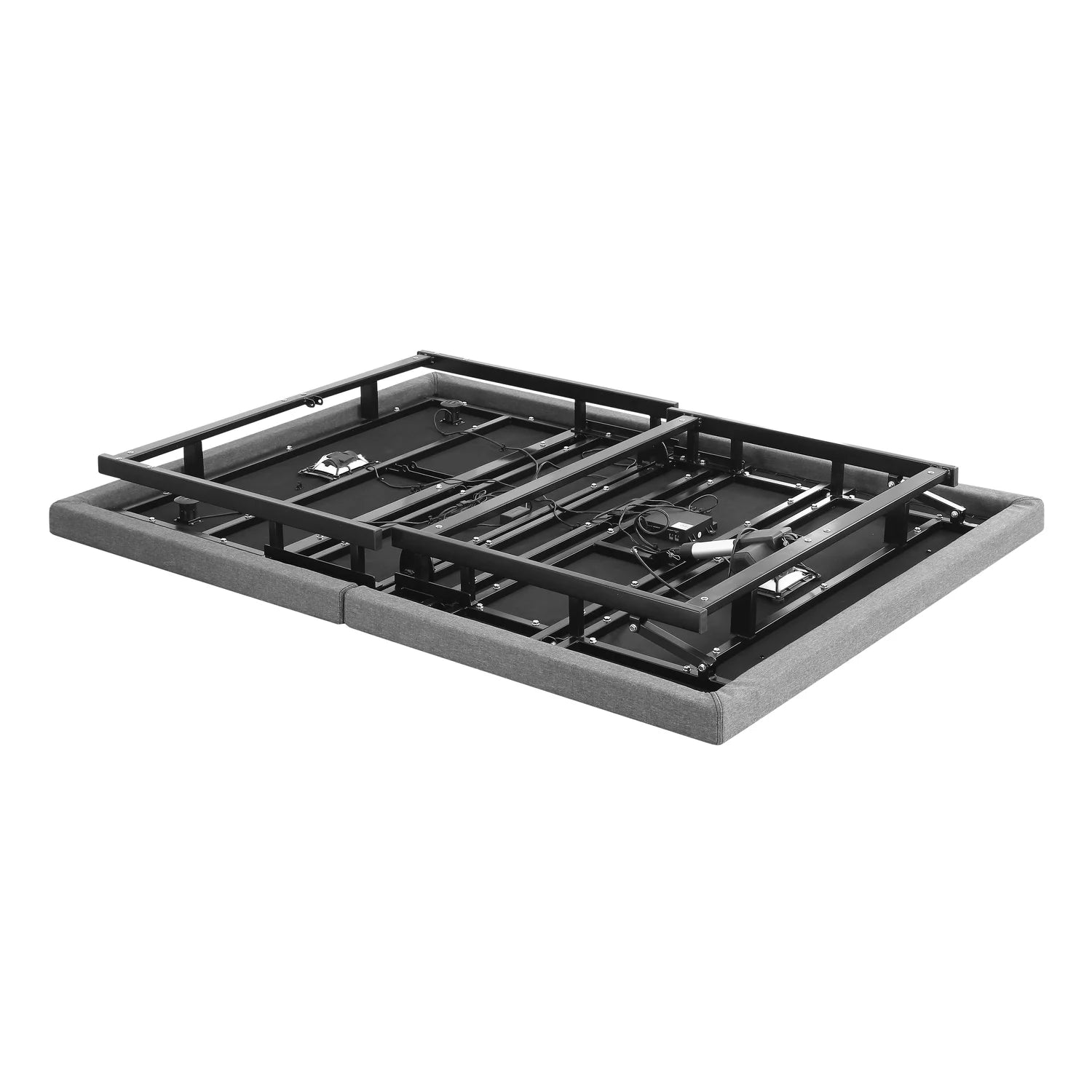 IdealBase Adjustable Bed Frame Twin XL. Massaging Zero Gravity Adjustable Bed Base. Electric Adjustable Beds with 3 Speed Head & Foot Massage. Wireless Remote. 2 USB Ports. 800LBs Capacity Gray