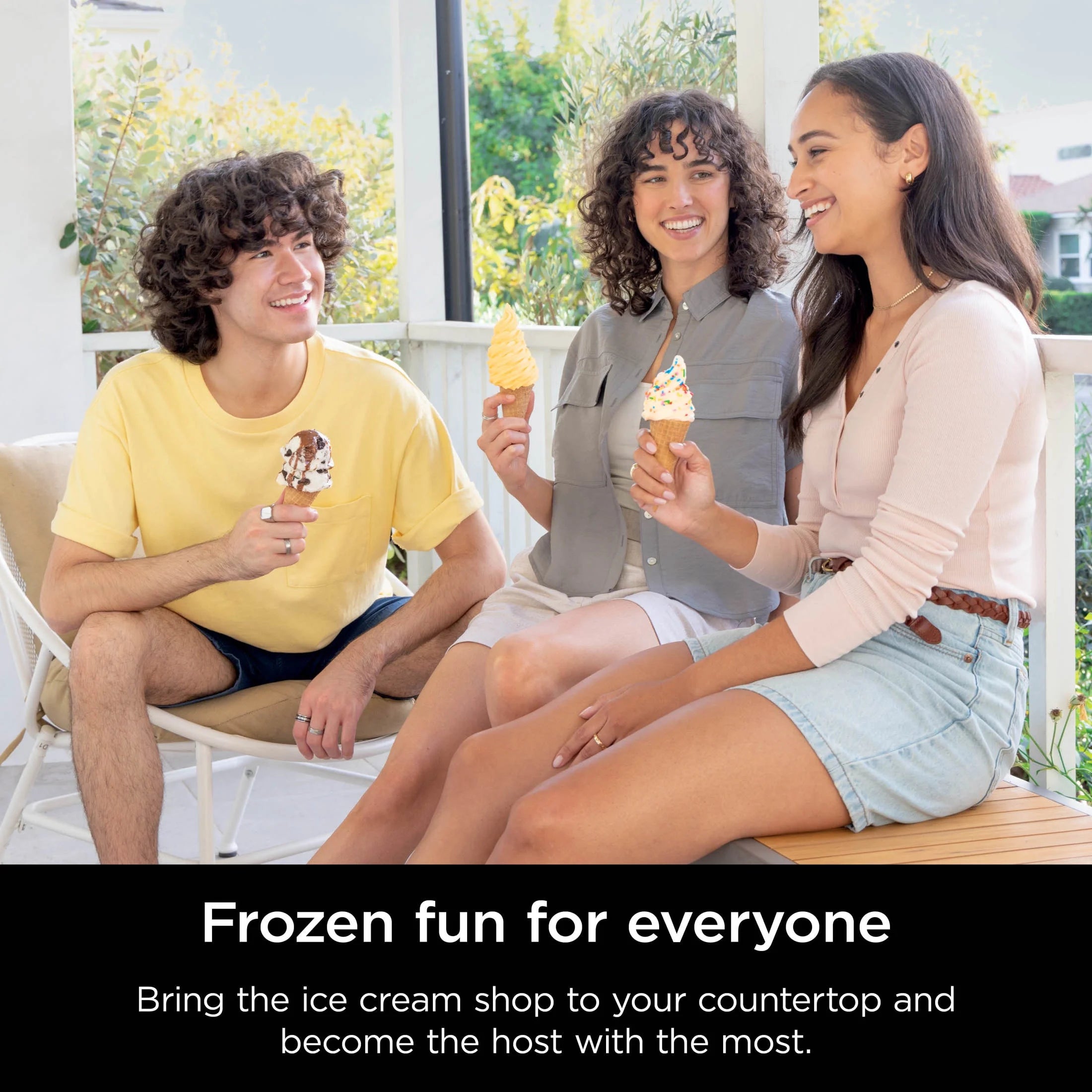 Ninja Swirl? by CREAMi? Soft Serve and Ice Cream Maker. 13 One-Touch Programs. NC701