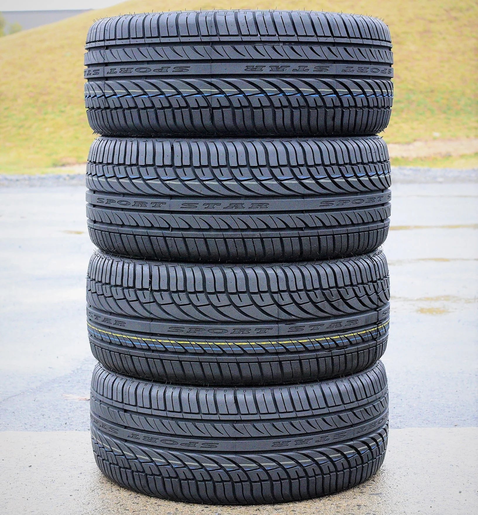 Set of 4 Fullway HP108 225/45ZR18 225/45R18 95W XL High Performance a/s All Season Tires