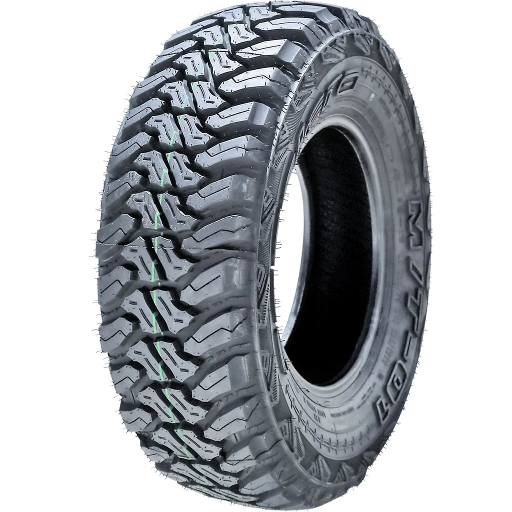 Set of 4 Accelera M/T-01 235/75R15 104/101Q C 6 Ply mud Light Truck Tires