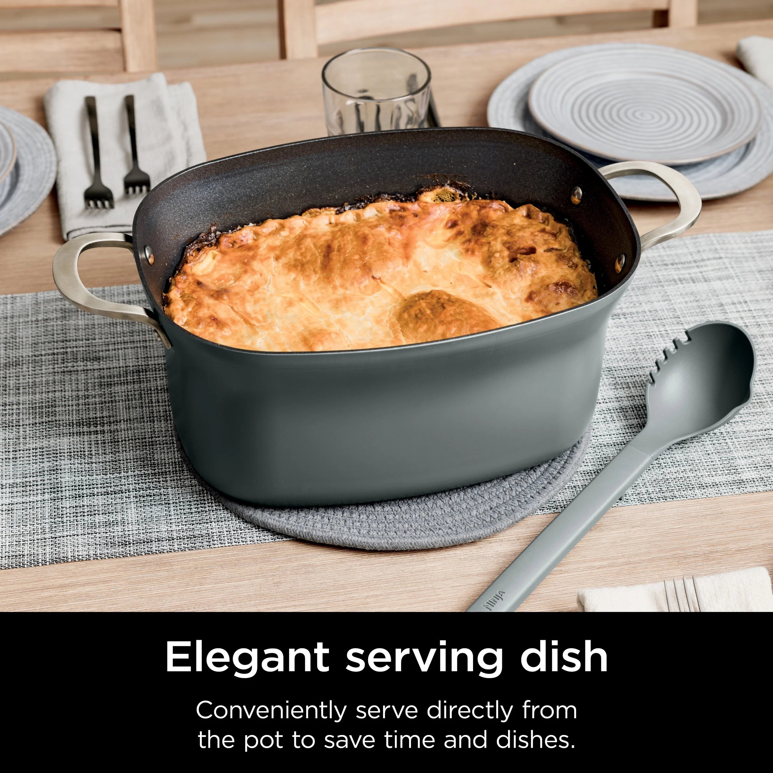 Ninja Foodi 8.5 Qt PossibleCooker PRO.Gray. MC1001
