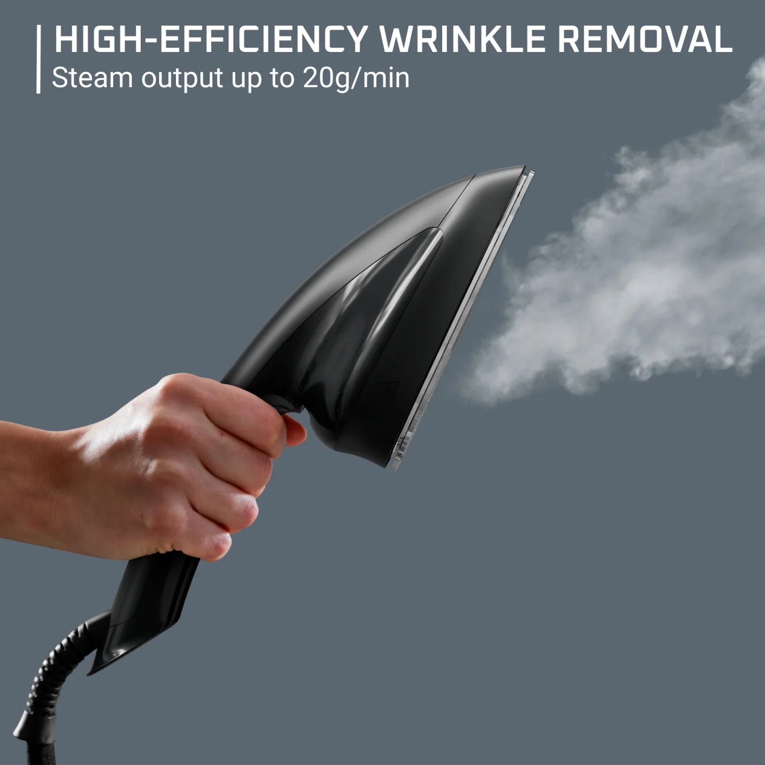 Rowenta IXEO Full Size Steamer for Clothes with Ironing Board. Garment Steamer. 65 Inch. 1500 Watts. Portable. QR1410