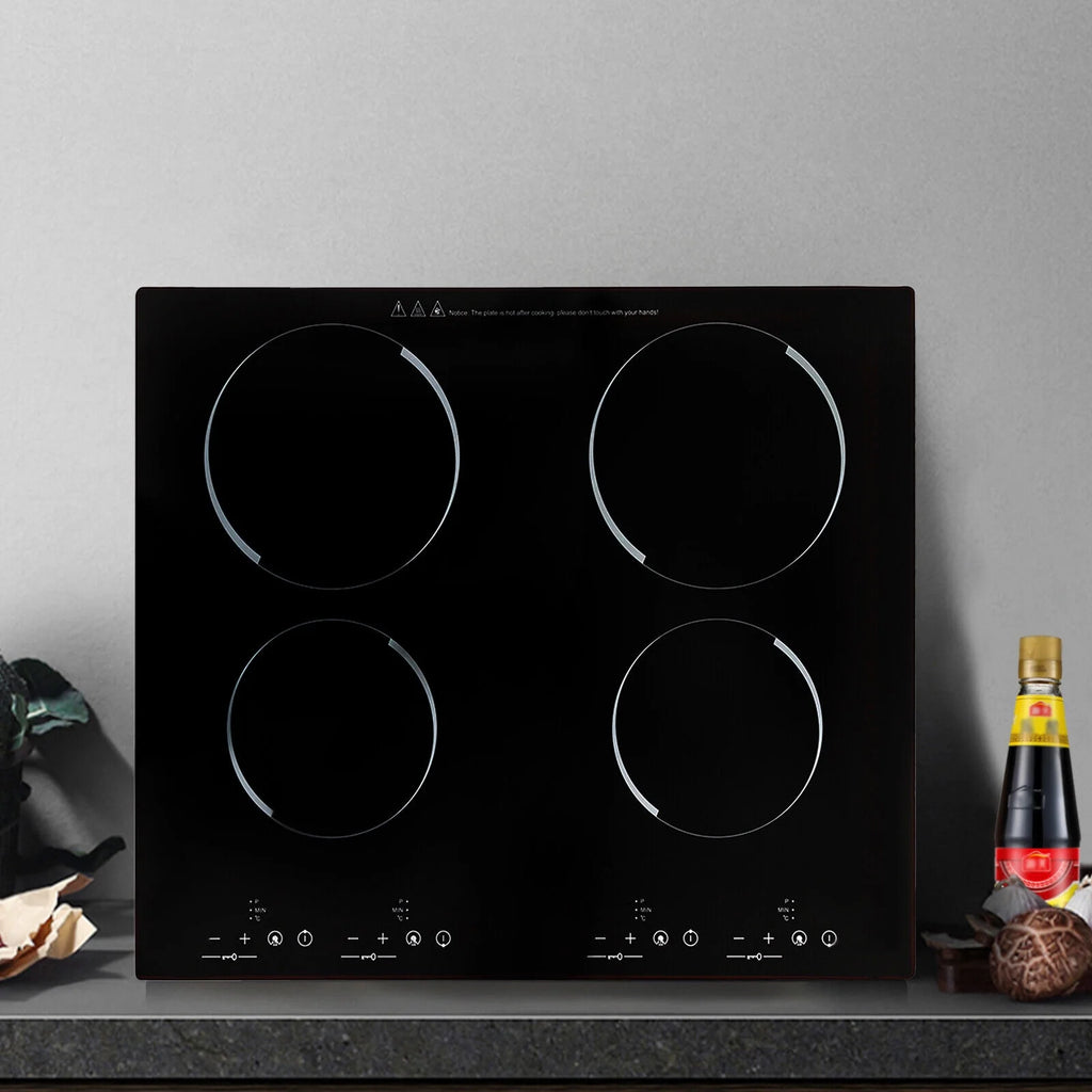 4-Burners Electric Ceramic Cooktop Built-in Cooktop Stove Ceramic Cooking Stove for kitchens. cabins