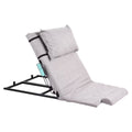 Adjustable Power Lifting Bed Backrest for Elderly Patient Injured. Sit-up Back Rest Chair for Neck Lumbar Back Support. Electric Lifting Backrest for Bed (Gray)