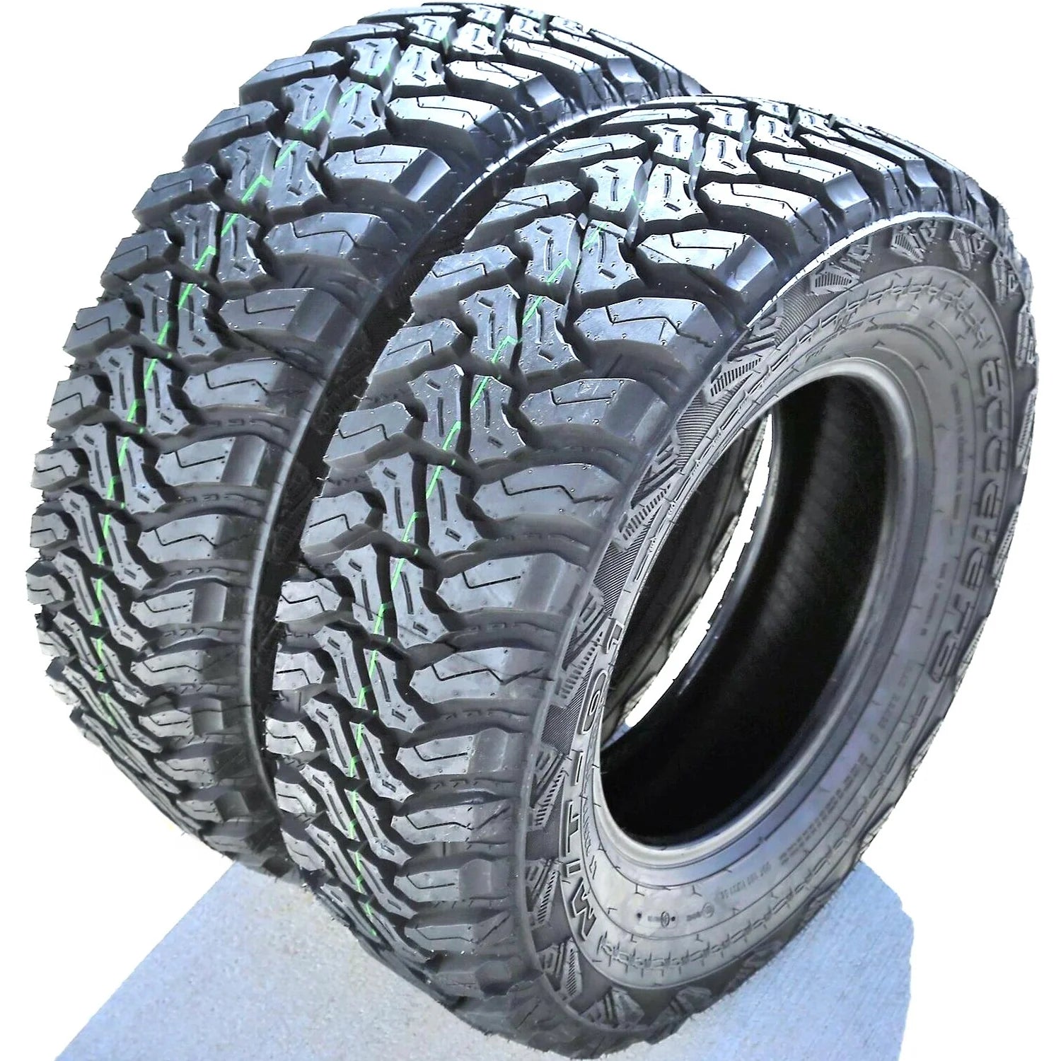 Set of 4 Accelera M/T-01 235/75R15 104/101Q C 6 Ply mud Light Truck Tires